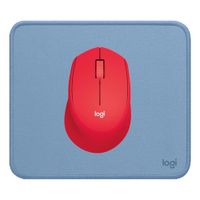 KIT LOGITECH MOUSE M280 ROJO PAD MOUSE 200X230 AZUL