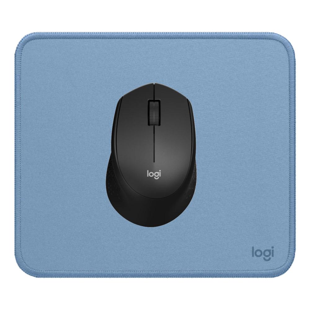 KIT LOGITECH MOUSE M280 NEGRO PAD MOUSE 200X230 AZUL