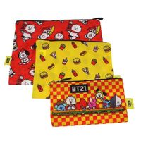 Set de Estuches x3 BT21 BTS Kpop Kawai