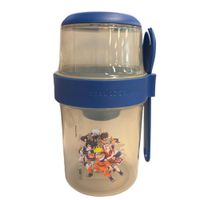 Vaso Yogurera Escolar Naruto Anime 310 ML + 560 ML