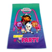 Set de Toallas Escolar x2 Gabby’s Dollhouse 28x 36cm