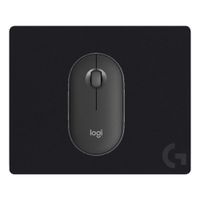 KIT LOGITECH MOUSE M350S NEGRO Y PAD MOUSE G240 NEGRO
