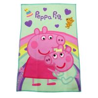 Set de Toallas Escolar x2 Peppa Pig 28x 36cm