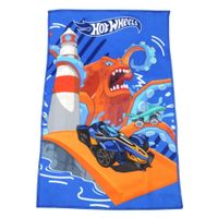 Set de Toallas Escolar x2 Hot Wheels 28x 36cm