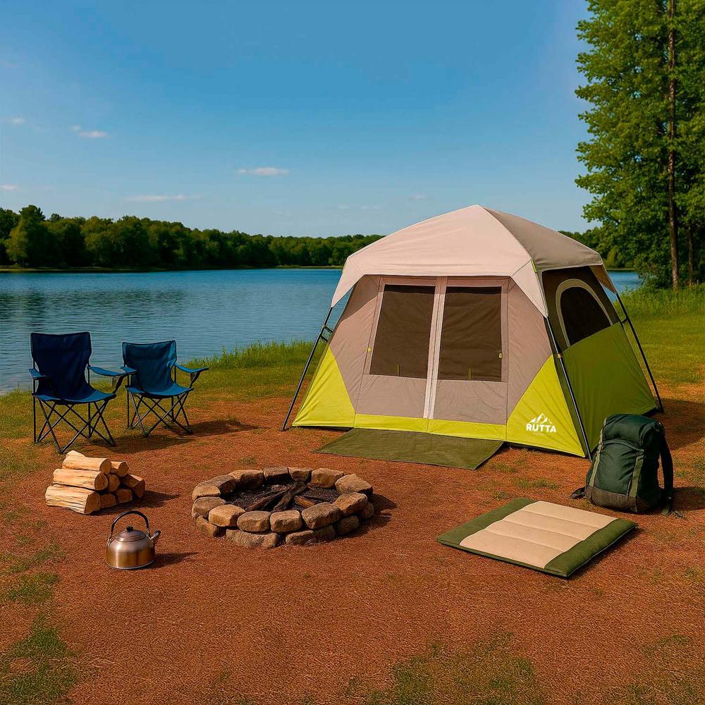 Carpa Instantánea QuickCamp 4 Personas