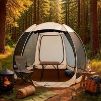 Toldo Comedor Camping Instantáneo Plegable 3.05 x 3.05 mts