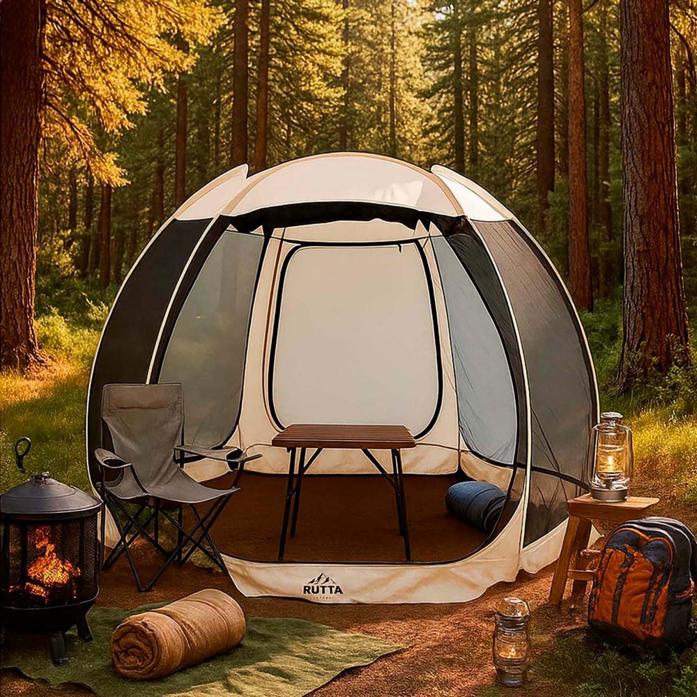 Toldo Comedor Camping Instantáneo Plegable 3.05 x 3.05 mts