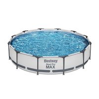 Piscina Estructural Circular Bestway Steel Pro Max 6473L 366x366x76cm Gris