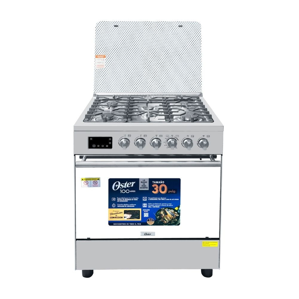 Cocina de pie Oster Os-pgsgc30052grcism 30"" Acero Inoxidable