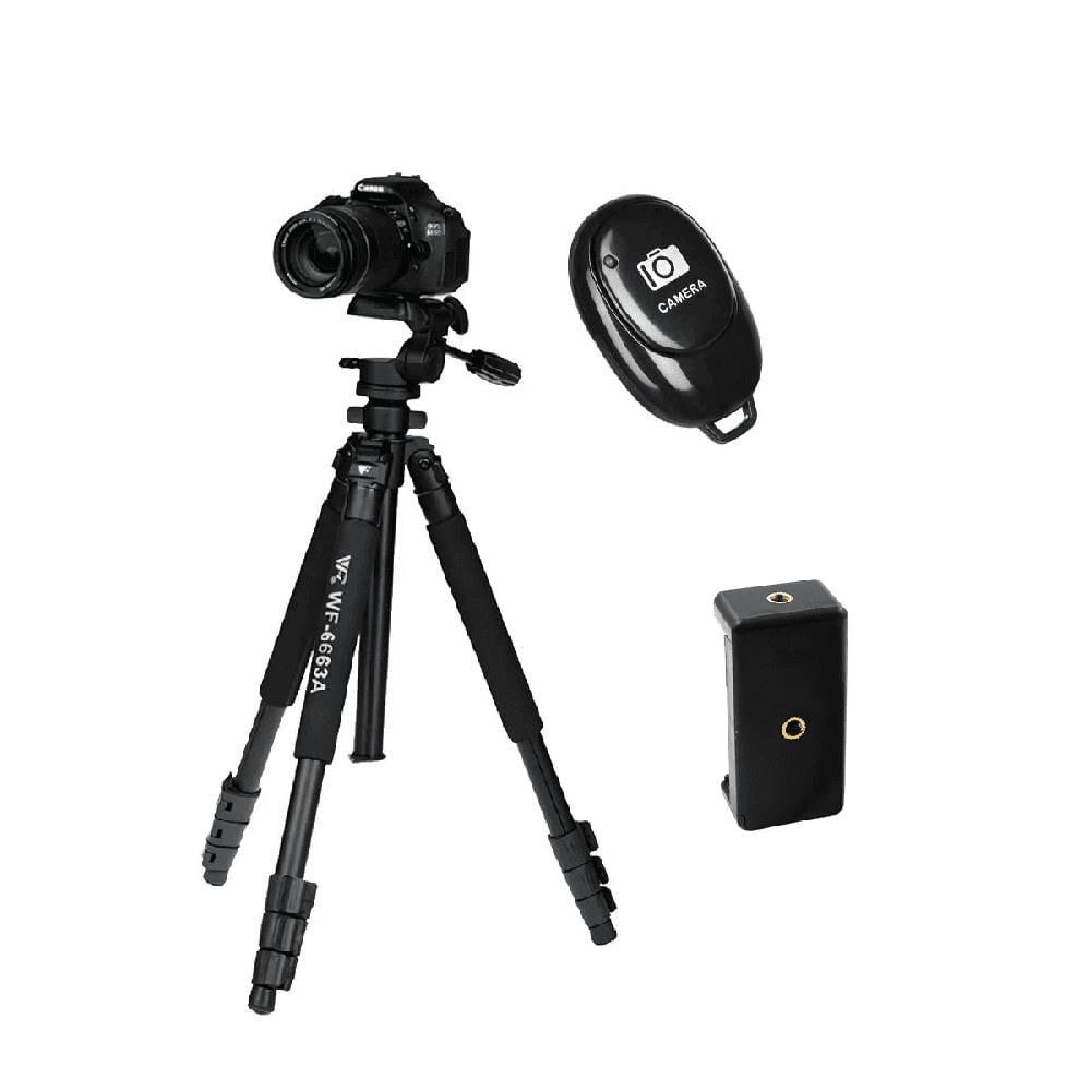 Weifeng WF-6663A Trípode Más Adaptador Celular A Trípode Más Disparador