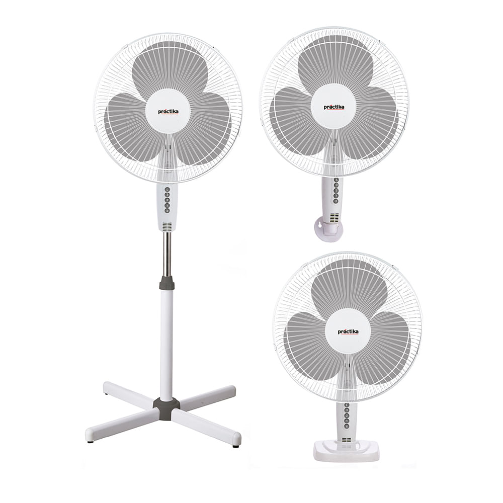 Ventilador 45W Practika ALTEA 3 EN 1 Blanco
