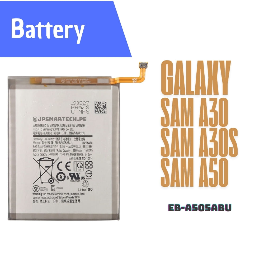 BATERIA SAMSUNG A50-A30 TORIGINAL-SM NUEVO