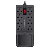 Estabilizador Regulador Automatico Power Lite Nova AVR PLI908 900VA/450W 8 salidas