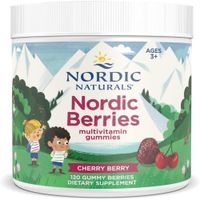 NORDIC NATURALS NORDIC BERRIES MULTIVITAMINICO PARA NIÑOS CHERRY BERRY 120 GOMITAS