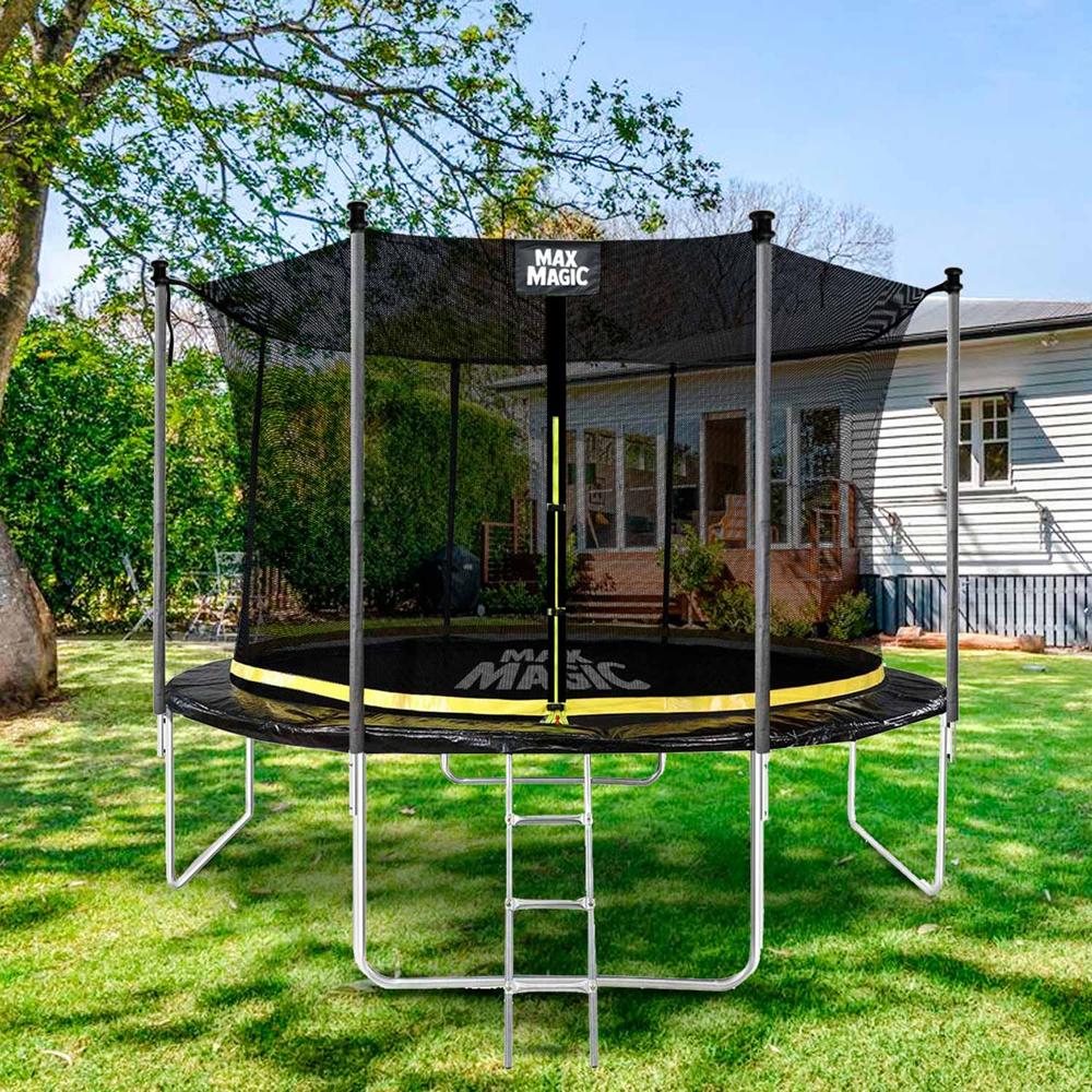 Cama Elástica 366 cm 12 Ft Negro