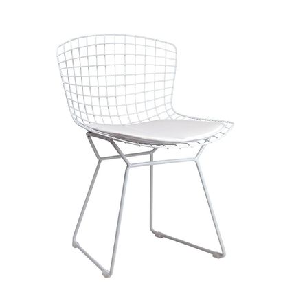Silla Diseño Bertoia Blanco mobelArt Silla Diseño Bertoia Blanco mobelArt