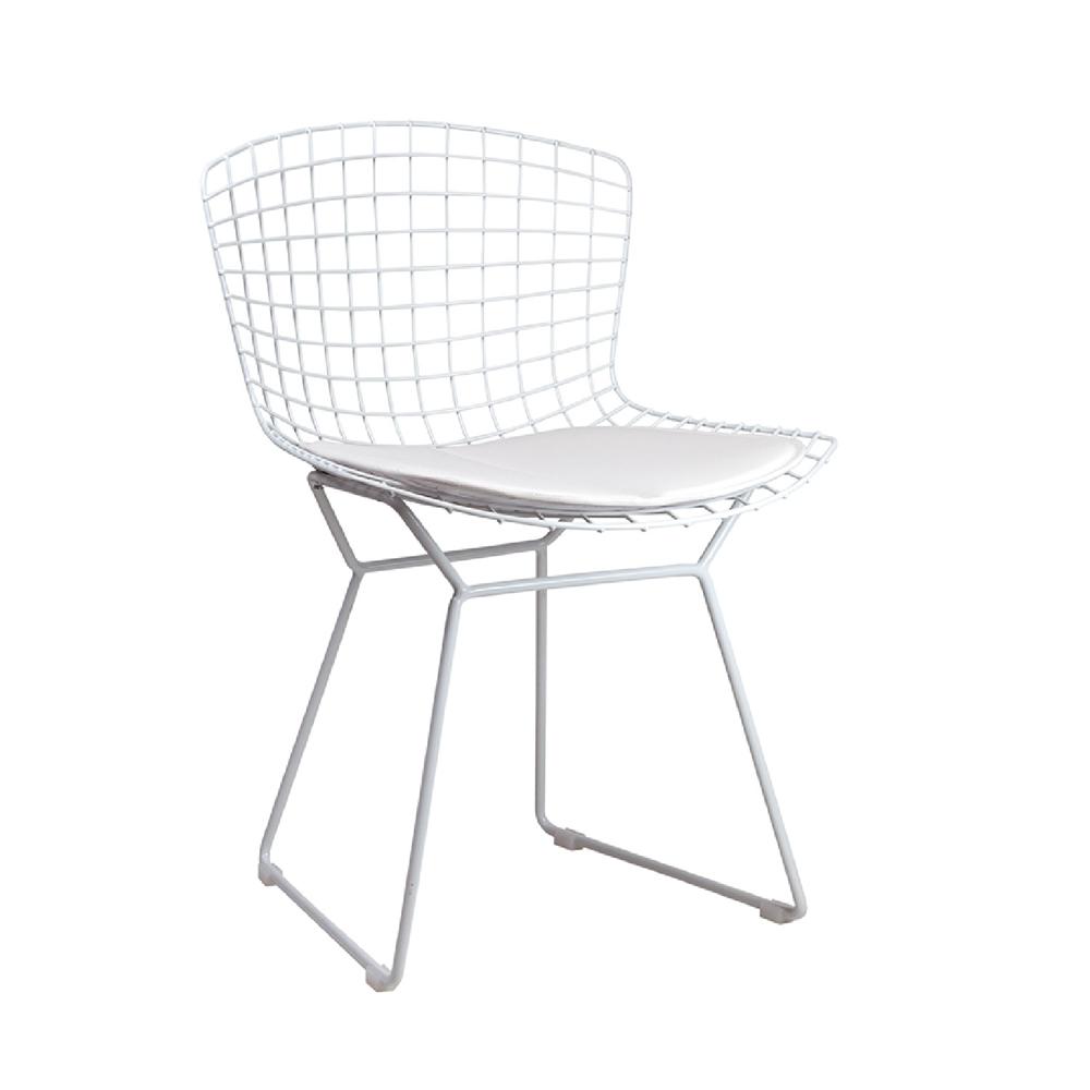 Silla Diseño Bertoia Blanco mobelArt