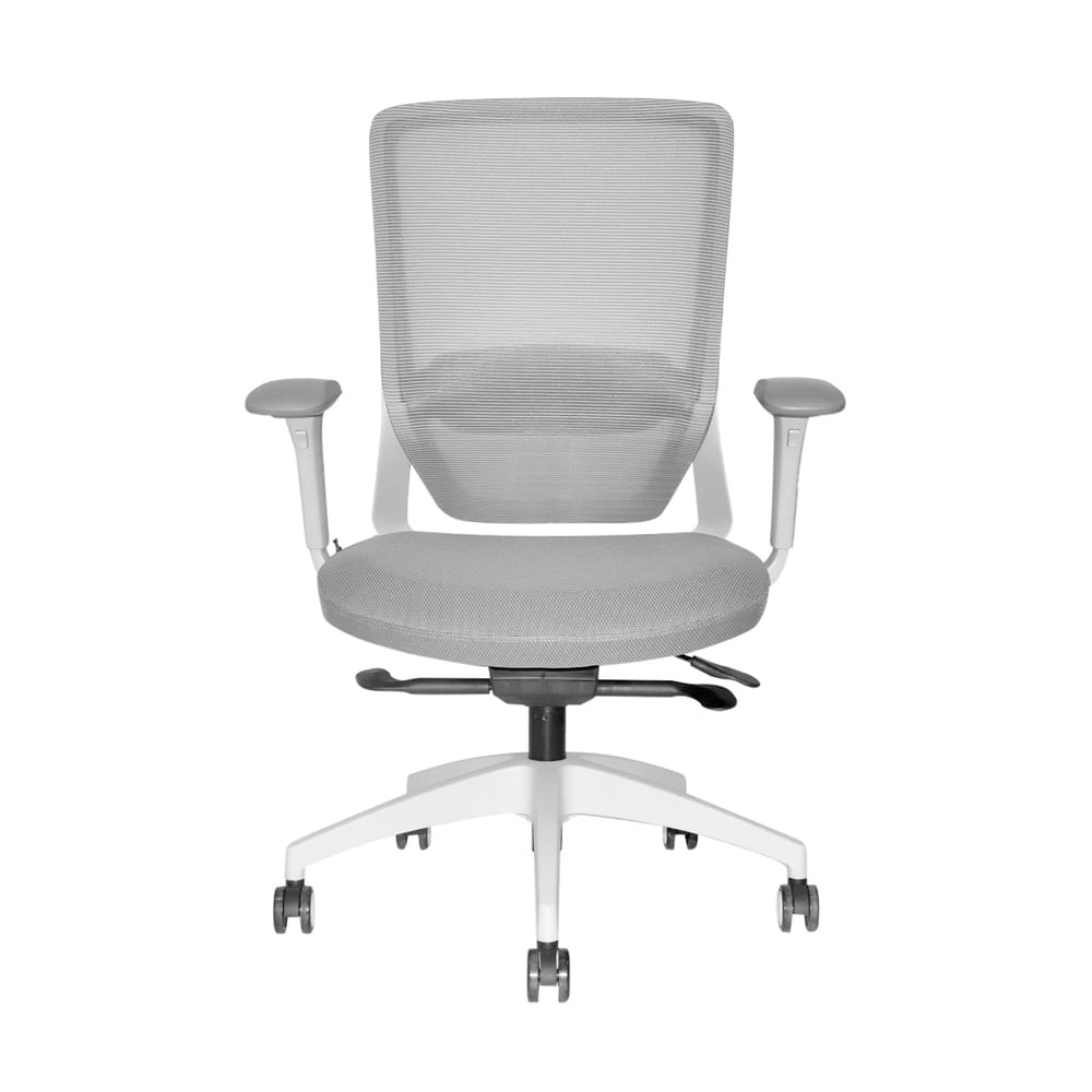 Silla Ergonómica Loop Gerente 4D Nylon Gris Ofideas