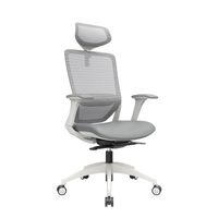 Silla Ergonómica Loop Presidente 4D Nylon Gris Ofideas