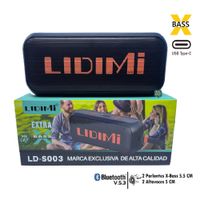 Lidimi X BASS LD S003 Parlante Portátil Negro