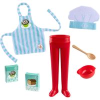 The Elf on the Shelf accesorios set chef navideño