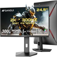 Sansui 24,5"" QHD 300 Hz 1 ms IPS FreeSync Eye Care VESA
