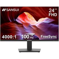 Sansui 24"" FHD 100 Hz HDMI/VGA VESA Ergonomía Eye Care