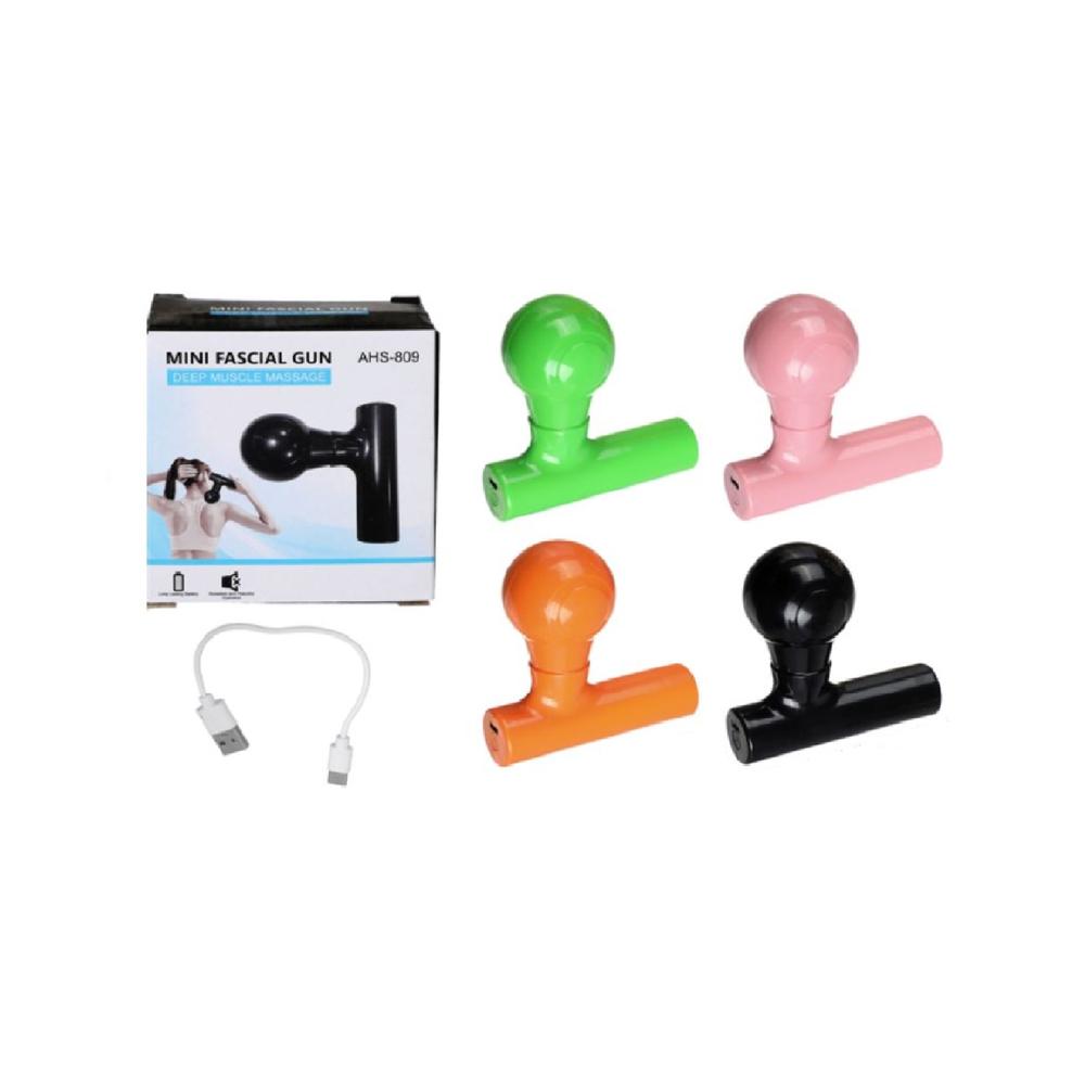 MINI MASAJEADOR MUSCULAR A BATERÍA RECARGABLE