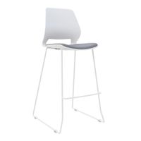 Silla Para Bar Marly Butaca Gris Ofideas