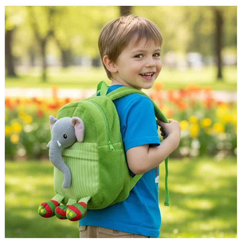 Mochila Infantil de Peluche 3D con Diseño Tralalero - Modelo Lirili