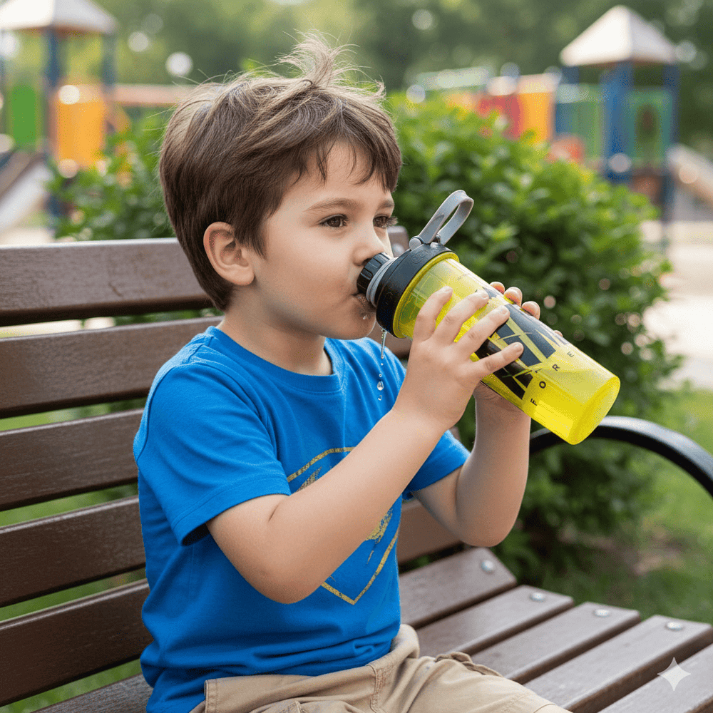 Tomatodo con Tapa Rosca Batman Amarillo DGH-TOTAROAM Tomatodo con Tapa Rosca Batman Amarillo DGH-TOTAROAM