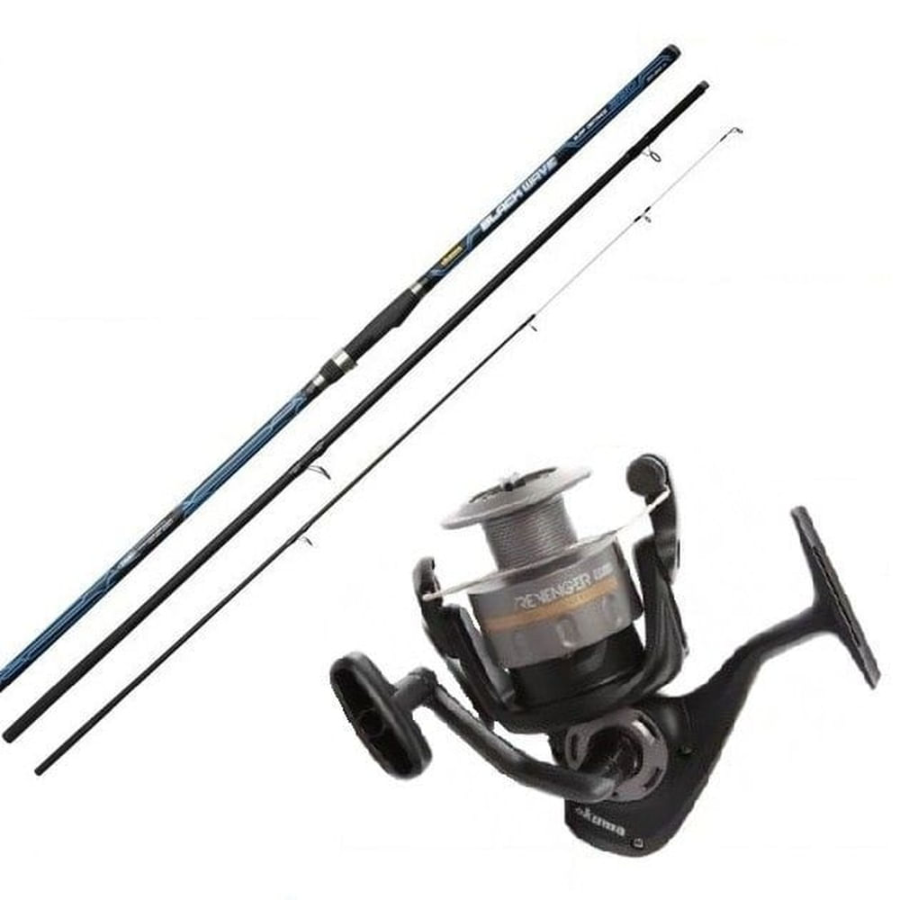 Combo De Pesca Surfcasting 4.20m. Y Carrete 8000 Pescar
