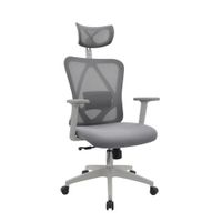 Silla Ergonómica Mark Presidente Gris Ofideas