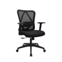 Silla Ergonómica Mark Gerente Negro Ofideas