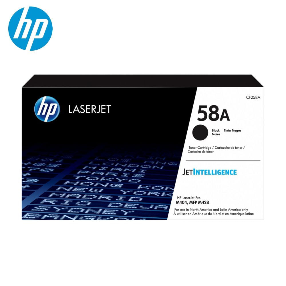 TONER HP CF258A 58A L.J.P M404 NEGRO ORIGINAL