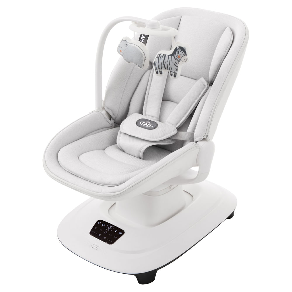 Mecedora eléctrica táctil Rocking Chair Baby Cam blanco Mecedora eléctrica táctil Rocking Chair Baby Cam blanco