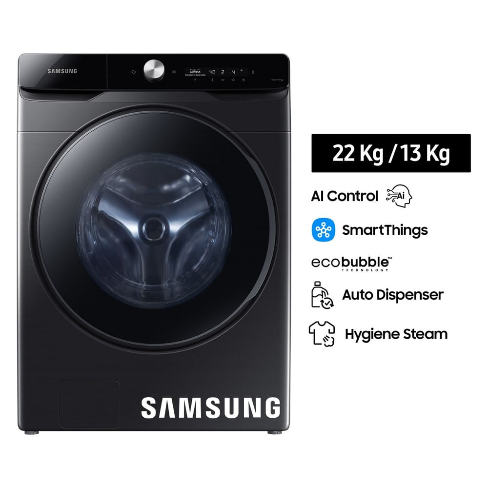 Lavaseca Samsung WD22T6500GV Gris 22kg/13kg