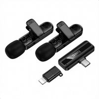 Hoco L20a Micrófono 360 Omnidirecional Dual Mic 2 En 1