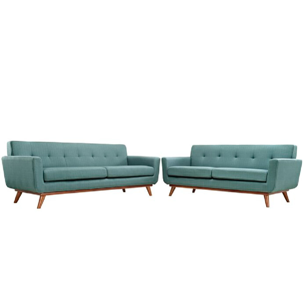 Juego de Sala 3 2 Denieke Azul Juego de Sala 3 2 Denieke Azul