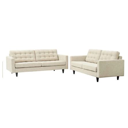 Juego de Sala 3 2 Lisanne Beige Juego de Sala 3 2 Lisanne Beige