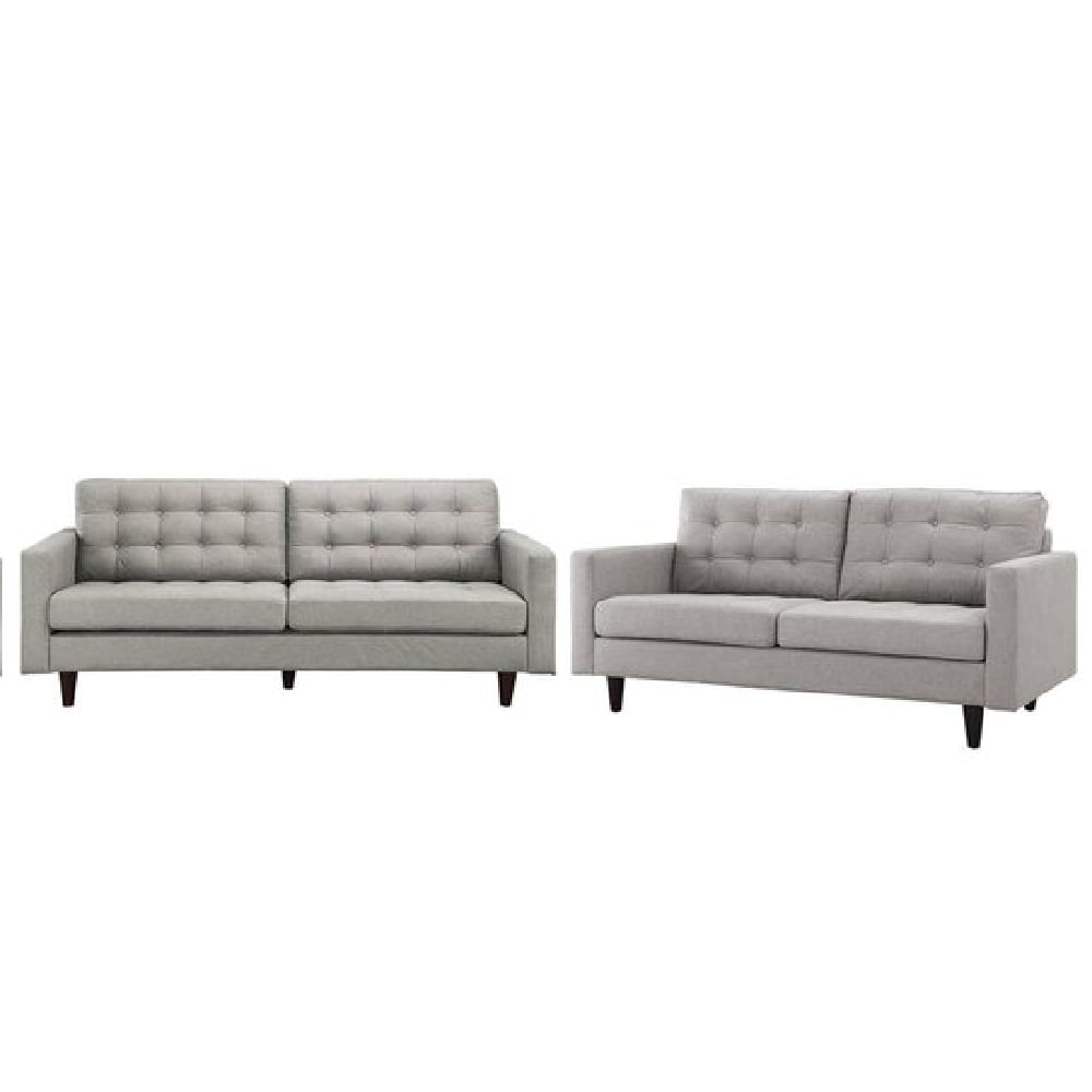 Juego de Sala 3 2 Lisanne Gris Juego de Sala 3 2 Lisanne Gris