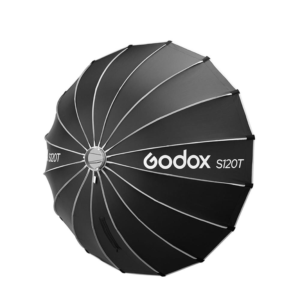 Softbox Octagonal Godox S120T de 120cm  Armado Rapido  Bowens