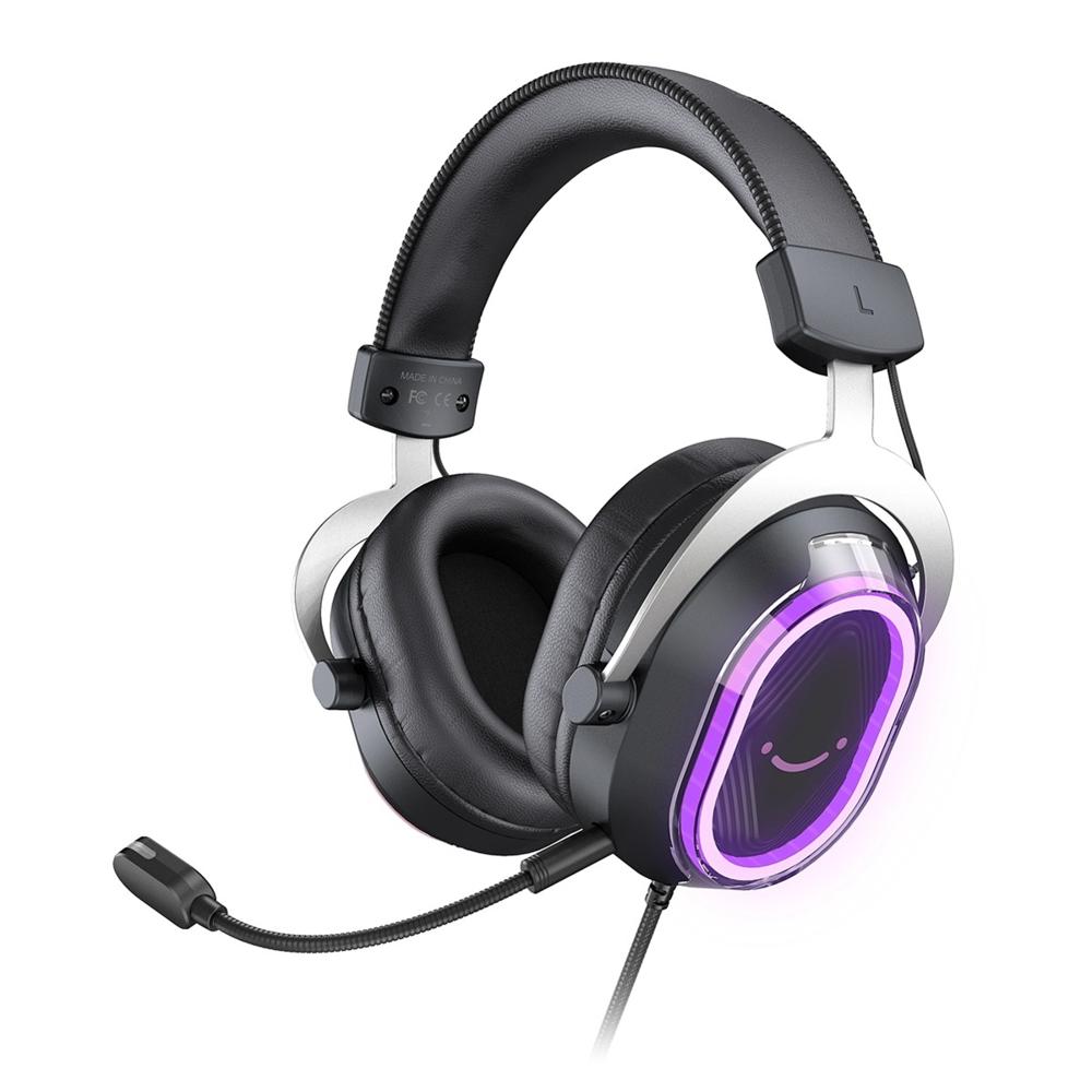 Audífono Fifine Ampligame H13 RGB Sonido Virtual 7.1 - Negro