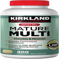 Kirkland Signature Mature Multi Adultos 50  400 Tabletas