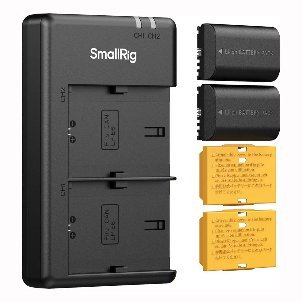 Bateria SmallRig E6P-BR24 Kit para Cámaras Canon LP-E6P