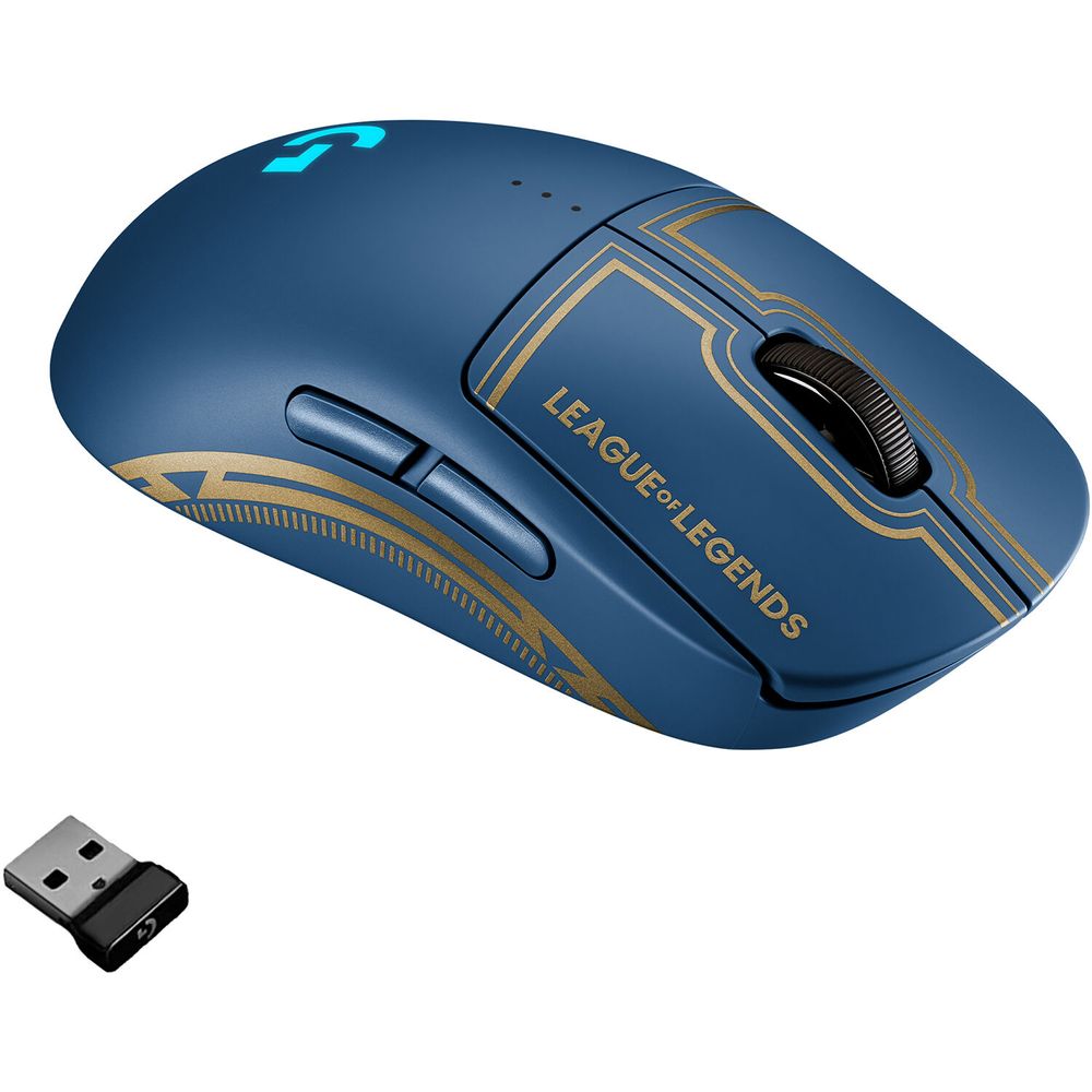 Mouse Inalámbrico Logitech G Pro Edición League Of Legends 1674845-REG Mouse Inalámbrico Logitech G Pro Edición League Of Legends 1674845-REG