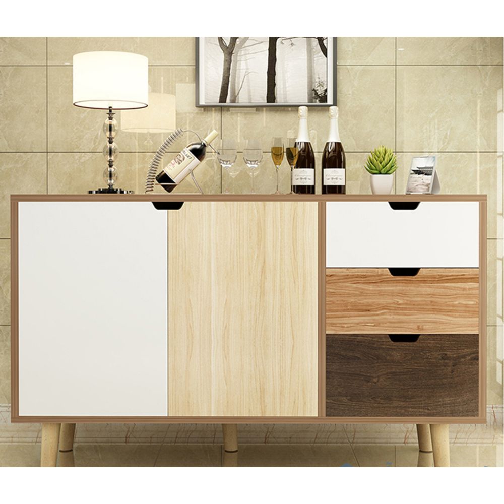 Aparador Vintage Moderno Mayte 120cm Multicolor Aparador Vintage Moderno Mayte 120cm Multicolor