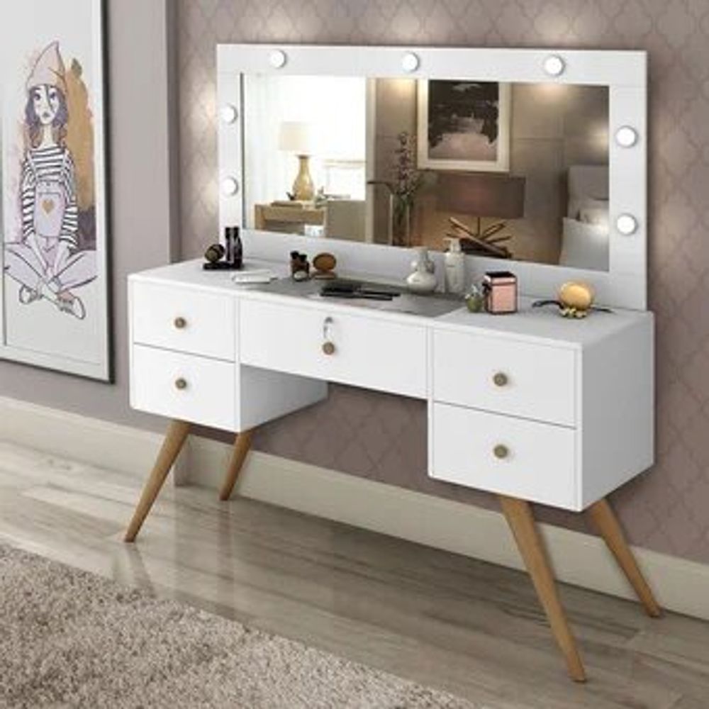 Tocador Susej La Casa del Mueblero Blanco Tocador Susej La Casa del Mueblero Blanco