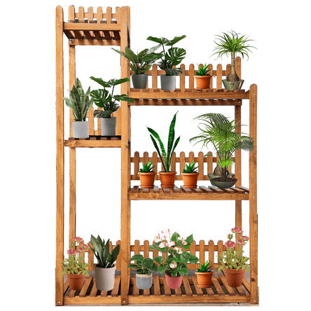 Estante para Macetas Medinilla - De la Cruz Carpintería y Detalles. Estante para Macetas Medinilla - De la Cruz Carpintería y Detalles.