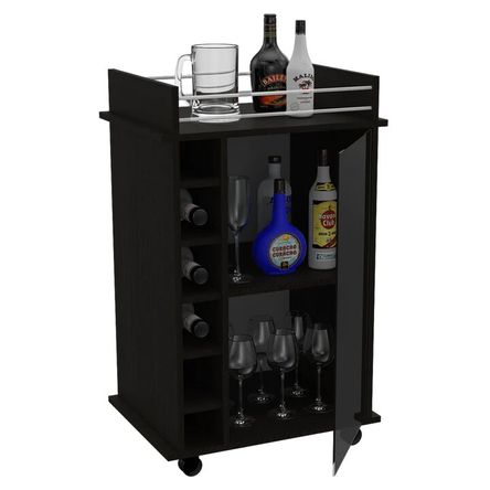 Bar Botellero La Casa del Mueblero Granate